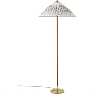 Gubi Tynell Collection 9602 Garro Éditions Lampadaire Laiton/Chevaux de Cirque Harigey