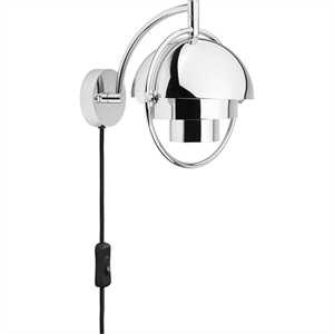 Gubi Multi-Lite Applique Murale Chrome