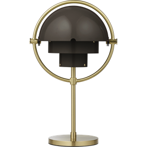 Lampe Portable Gubi Multi-Lite Édition Limitée, Marron Moka/ Laiton