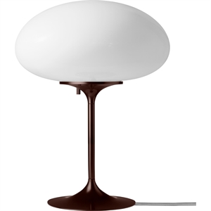 Lampe à Poser Gubi Stemlite H42 Noir/Opale