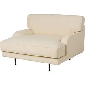 Gubi Flaneur Fauteuil Noir/ Bouclé 001