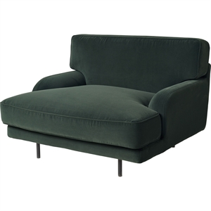 Fauteuil Gubi Flaneur Noir/ Asator 0984