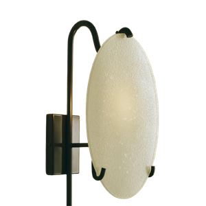 Applique murale Louise Roe Moon Lantern Noir/ Blanc