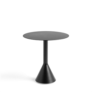 HAY Palissade Table Conique Ø70 Anthracite