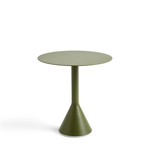 HAY Palissade Table Conique Ø70 Olive