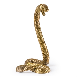 Seletti Diesel Living Wunderkamer Serpent Accessoires Décoratifs Doré