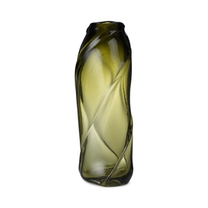 Ferm Living Vase Spirale D'eau Vert Mousse Haute