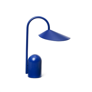 Ferm Living Lampe Portable Arum Bleu Vif