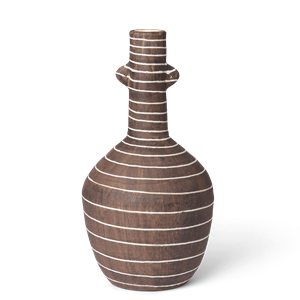 Ferm Living Vase Brura Café/ Blanc