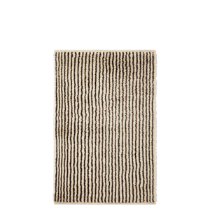 Ferm Living Tapis Noué Kami 120x180 Blanc cassé/Café