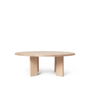 Ferm Living Table Basse Tarn en Hêtre Huilé Blanc