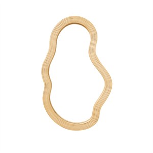 Ferm Living Bassin Miroir Moyen Rotin/Naturel