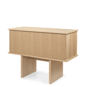 Ferm Living Buffet sur Pilotis Simple Chêne Naturel