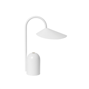 Lampe portative Arum de Ferm Living, Blanc