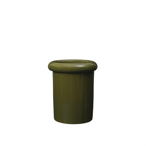 Pot de fleurs Rollo H36 de Ferm Living , vert mousse