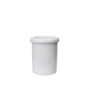 Pot de fleurs Rollo H36 de Ferm Living Blanc