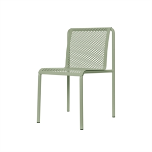 Chaise d'extérieur Dapple de Ferm Living , vert thé