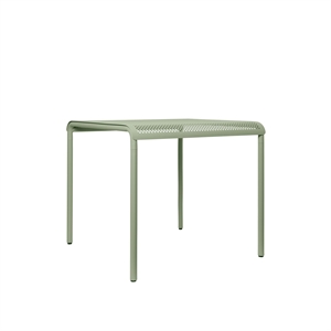 Table d'extérieur Ferm Living Dapple 80x80 Vert thé