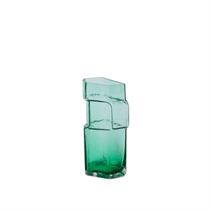 Vase Can Lis Muro H23 en vert recyclé de Ferm Living x Utzon