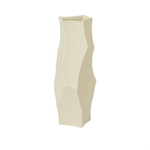 Vase Cueva H37 de Ferm Living Blanc cassé