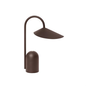 Lampe portable Ferm Living Arum chocolat noir