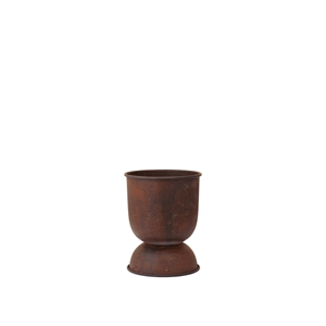 Pot Ferm Living Hourglass extra Petit rouille