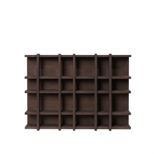 Étagère Ferm Living Tilem 6x4 Chêne teinté foncé