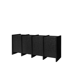 Meuble Scarni Ferm Living, frêne teinté foncé