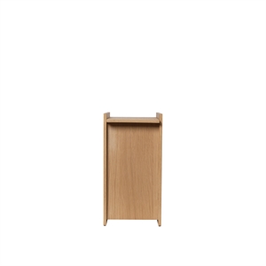 Poubelle en bois Ferm Living Sama 35 en chêne
