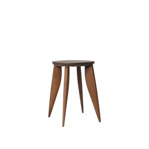 Table d'appoint Ferm Living Feve en Noyer