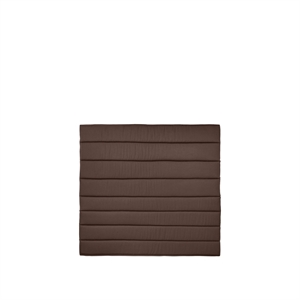 Coussin Ferm Living Dapple pour canapé 2 places, couleur chocolat noir