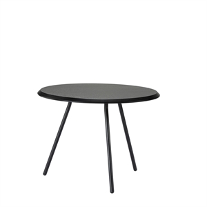 Woud Table Basse Soround Frêne Noir Ø60 H44