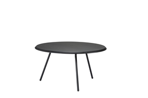 Woud Table Basse Soround Frêne Noir Ø75 H39.5