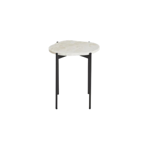 Petit Table Basse D'appoint Woud La Terra Ivoire