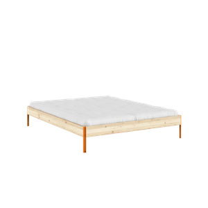 Cadre de lit Karup Core 160x200 Brut/ Orange solaire