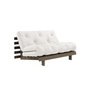 Canapé-lit Karup Roots 140x200 Caroube Brun/701 Naturel