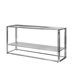 Kristina Dam Studio Table Console Pliable en Acier Inoxydable