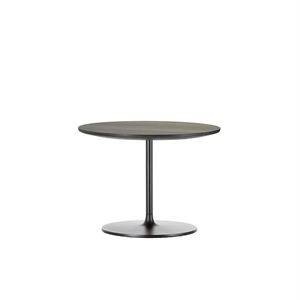 Vitra Occasional Low Table Ø35 Noyer/ Chocolat