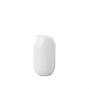 Kristina Dam Studio Serif Vase Petit Blanc Opale