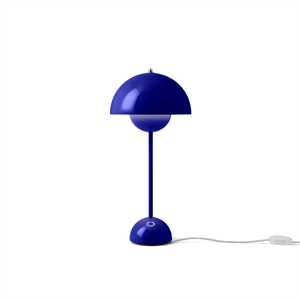 &Tradition Flowerpot VP3 Lampe à Poser Bleu Cobalt