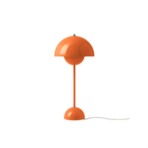 Lampe à Poser &Tradition Flowerpot VP3 Orange Vif
