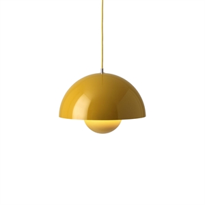 &Tradition Flowerpot Suspension VP7 Jaune Moutarde