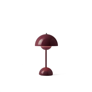 &Tradition Flowerpot VP9 Lampe Portative Prune Foncée