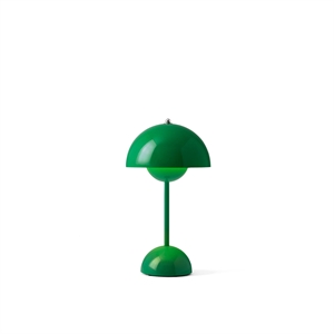 Lampe Portable &Tradition Flowerpot VP9 Vert Signalisation