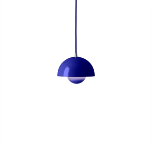 Flowerpot &Tradition VP10 Suspension Bleu Cobalt