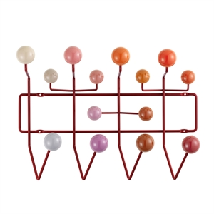 Vitra Hang It All Coat Gamme Rouge Multitone/Rouge