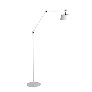 Lampadaire Tonone Bolt Long à 2 Bras Blanc Pur