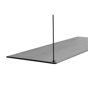 Noir Supplémentaire Woud Stedge en Chêne Noir 80 cm
