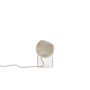 Lampe à poser &Tradition Topan VP13 Lampadaire Topan VP14 Acrylique Transparent/Gris Beige