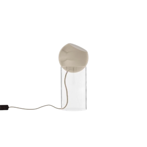 Lampadaire &Tradition Topan VP14 Lampadaire Topan VP14 Acrylique Transparent/Gris Beige